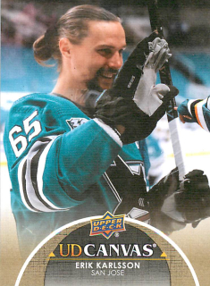 2021-22 UD Series 1 - Erik Karlsson - Canvas #C68