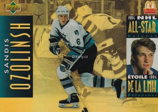 1994-95 UD McDonald's - Sandis Ozolinsh