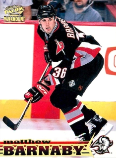 1998-99 Pacific Paramount - Matthew Barnaby #17