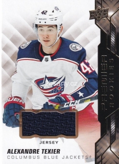2019-20 UD Premier - Alexandre Texier - Rookie Jersey Relics