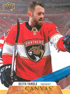 2020-21 UD Series 1 - Keith Yandle - Canvas #C36