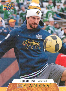2020-21 UD Series 1 - Roman Josi - Canvas #C47