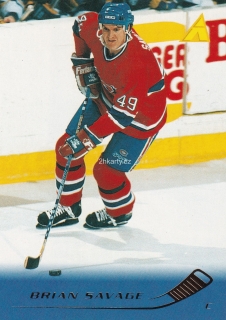 1995-96 Pinnacle - Brian Savage