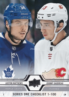 2019-20 UD Series 1 - Checklist 1-100