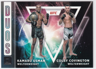 2022 Panini Donruss UFC - Kamaru Usman, Colby Covington - Duos