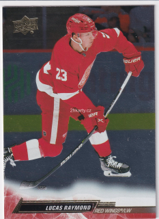 2022-23 UD Series 1 - Lucas Raymond - Silver Foil