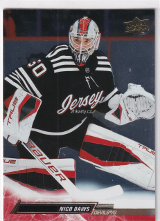 2022-23 UD Series 1 - Nico Daws - Silver Foil