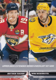 2022-23 UD Extended Series - Checklist 501-600