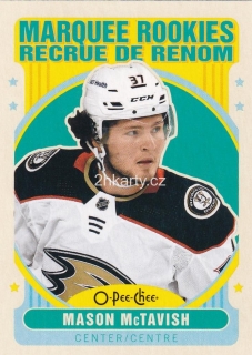 2021-22 UD O-Pee-Chee - Mason McTavish - Marquee Rookies Retro