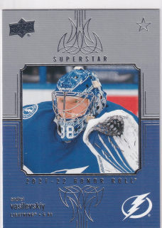 2021-22 UD Series 1 - Andrei Vasilevskiy  - Honor Roll