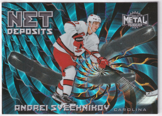 2020-21 UD Skybox Metal Universe - Andrei Svechnikov - Net Deposits