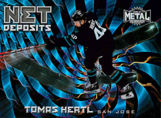 2020-21 UD Skybox Metal Universe - Tomáš Hertl - Net Deposits #ND-24