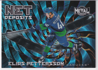 2020-21 UD Skybox Metal Universe - Elias Pettersson - Net Deposits