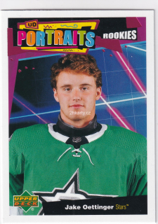 2020-21 UD Series 2 - Jake Oettinger - Rookies Portraits