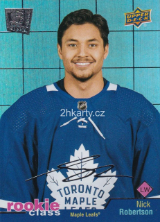 2020-21 UD Extended Series - Nick Robertson - Rookie Class