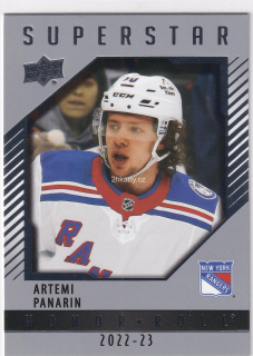 2022-23 UD Series 1 - Artemi Panarin - Honor Roll