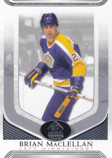 2020-21 UD SP Signature Edition Legends - Brian MacLellan