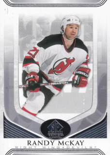 2020-21 UD SP Signature Edition Legends - Randy McKay