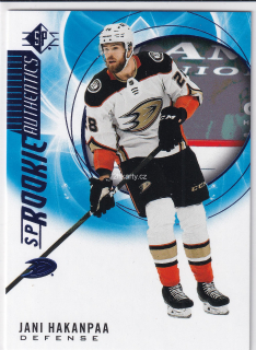 2020-21 UD SP Hockey - Jani Hakanpaa - SP Rookie Authentics