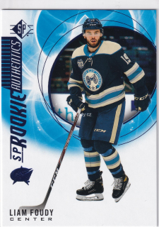 2020-21 UD SP Hockey - Liam Foudy - SP Rookie Authentics