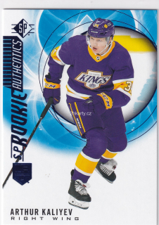 2020-21 UD SP Hockey - Arthur Kaliyev - SP Rookie Authentics