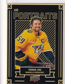 2022-23 UD Series 1 - Roman Josi - UD Portraits
