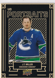 2022-23 UD Series 1 - J.T. Miller - UD Portraits