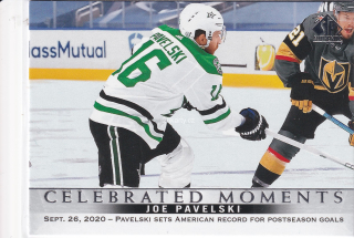 2020-21 UD SP Authentic - Joe Pavelski - Celebrated Moments