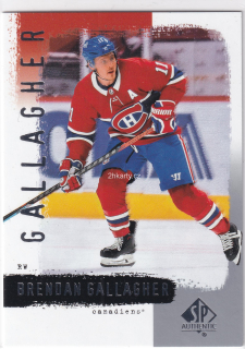 2020-21 UD SP Authentic - Brendan Gallagher - Retro