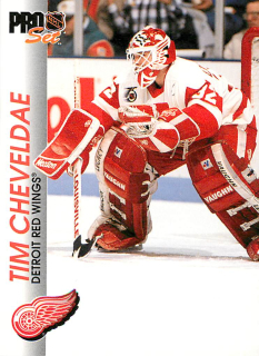 1992-93 Pro Set - Tim Cheveldae #43