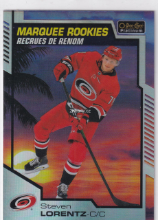 2020-21 UD O-Pee-Chee Platinum - Steven Lorentz - Marquee Rookies Sunset