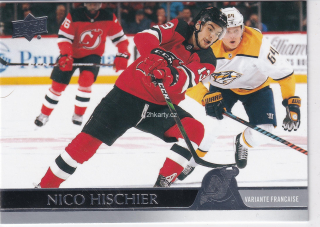 2020-21 UD Series 2 - Nico Hischier - French
