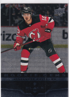 2021-22 UD Extended Series - Alexander Holtz - Black Diamond Rookie Gems Retro