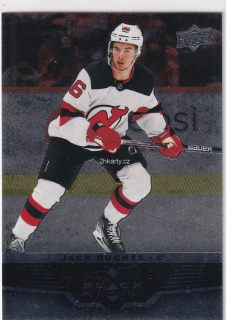 2021-22 UD Extended Series - Jack Hughes - Black Diamond Retro