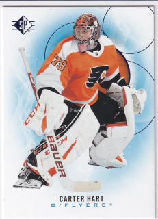 2020-21 UD SP Hockey - Carter Hart - Blue