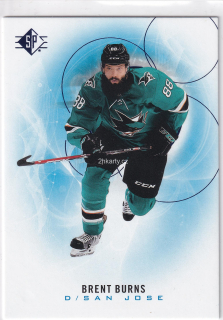 2020-21 UD SP Hockey - Brent Burns - Blue