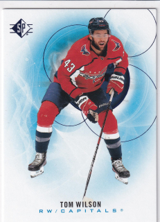 2020-21 UD SP Hockey - Tom Wilson - Blue