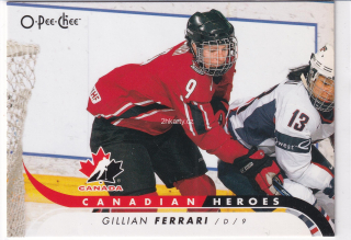 2009-10 UD O-Pee-Chee - Gillian Ferrari - Canadian Heroes