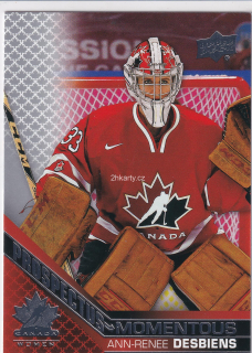 2022 UD Team Canada Juniors - Ann-Renee Desbiens - Prospectus Momentous