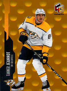 2021-22 UD Extended Series - Tanner Jeannot - HoloGrFX Gold #HG-5