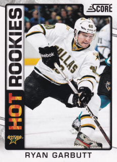 2012-13 Score - Ryan Garbutt - Hot Rookies