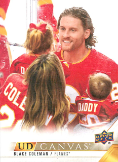 2022-23 UD Series 1 - Blake Coleman - Canvas #C13