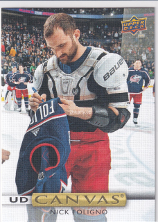 2019-20 UD Series 1 - Nick Foligno - Canvas