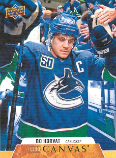 2020-21 UD Series 1 - Bo Horvat - Canvas #C78