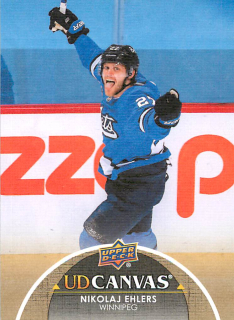 2021-22 UD Series 1 - Nikolaj Ehlers - Canvas #C88