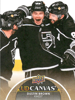 2021-22 UD Series 1 - Dustin Brown - Canvas #C37