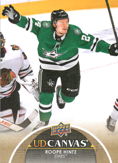 2021-22 UD Series 1 - Roope Hintz - Canvas #C27