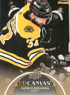 2021-22 UD Series 1 - Patrice Bergeron - Canvas #C6