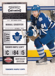 2010-11 Panini Playoff Contenders - Mikhail Grabovski
