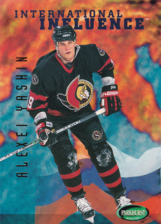 1995-96 Parkhurst International - Alexei Yashin - International Influence #242
